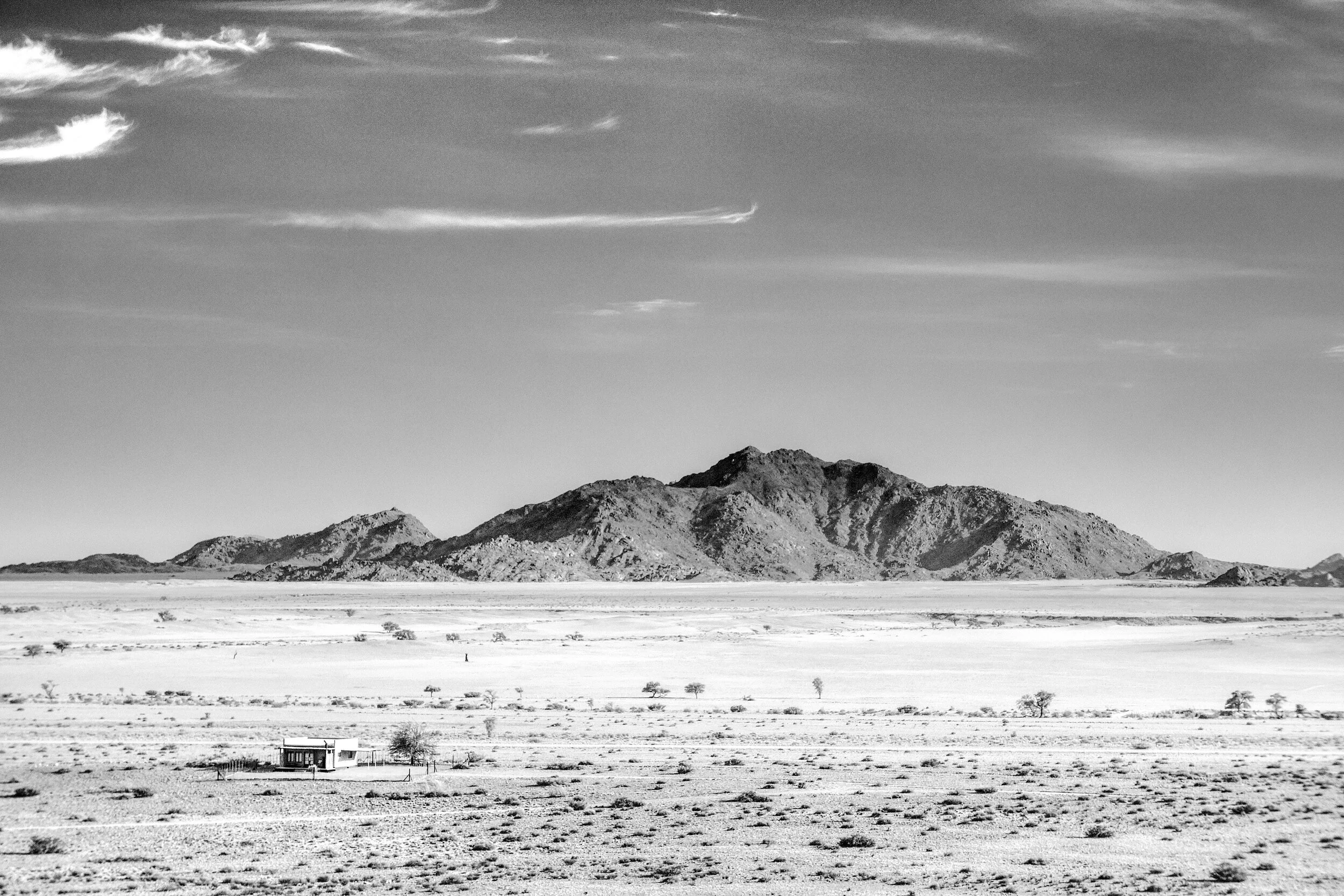  Sossusvlei desert from helicopter, Namibia, 2013 - Landscape005 