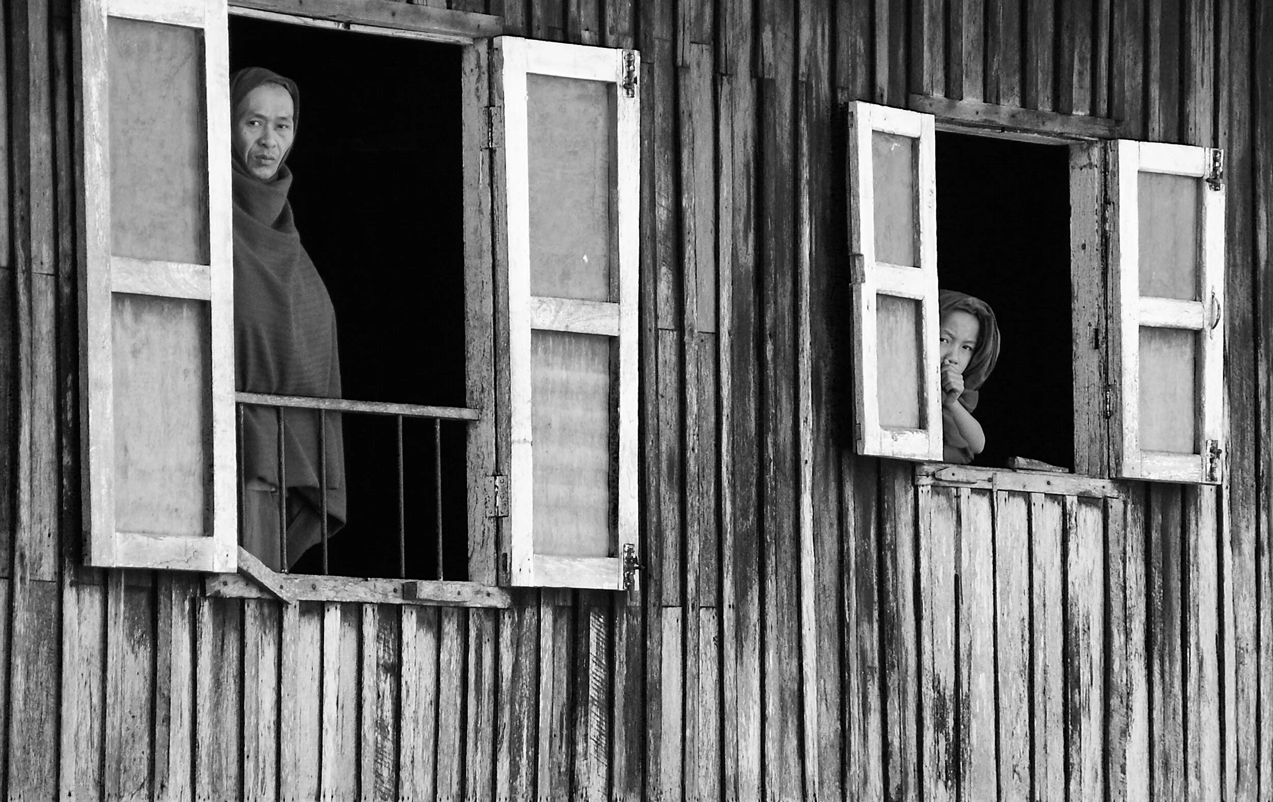  Monks, Burma, 2002 - Portrait017 