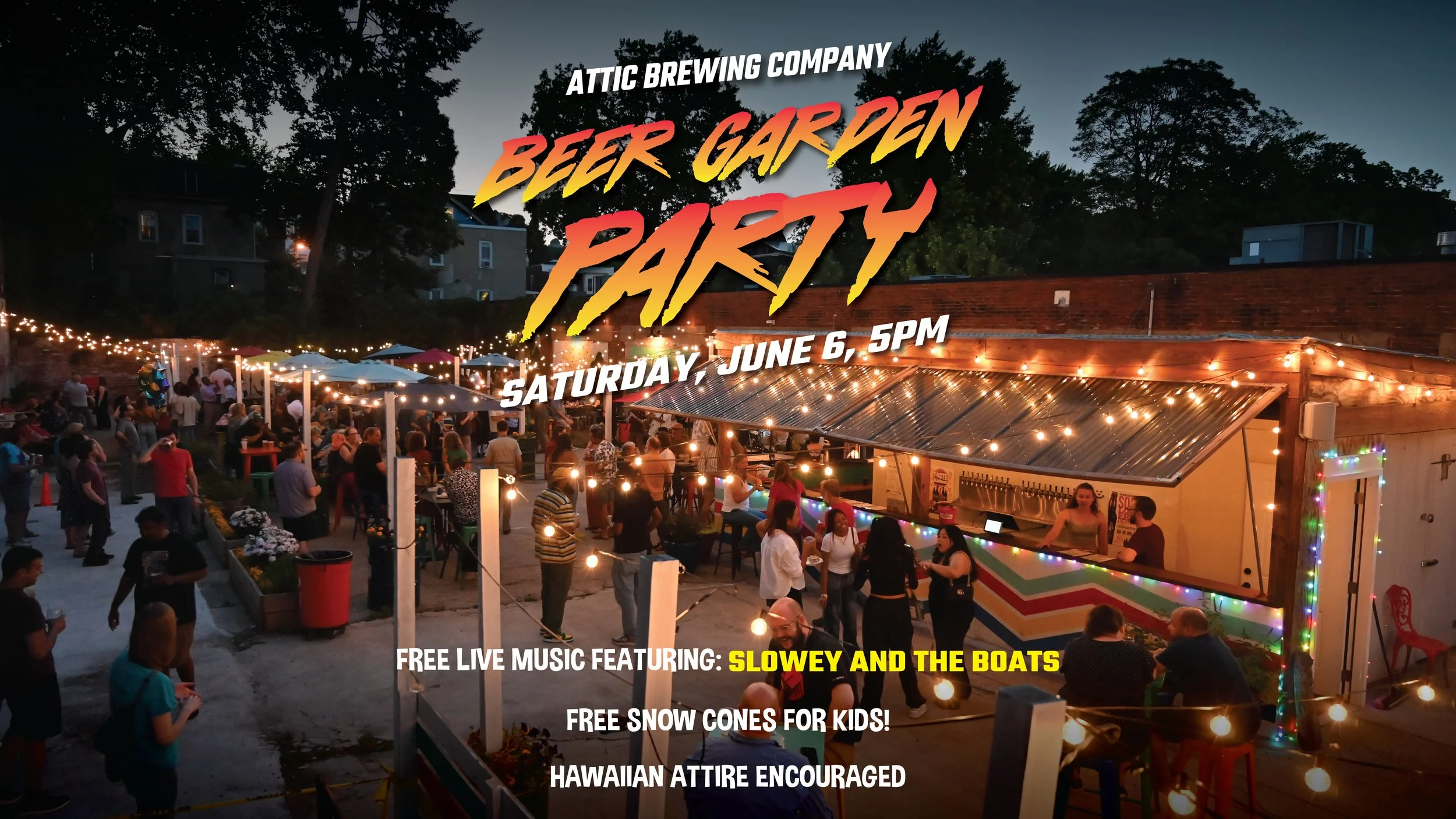 Beer Garden Party!