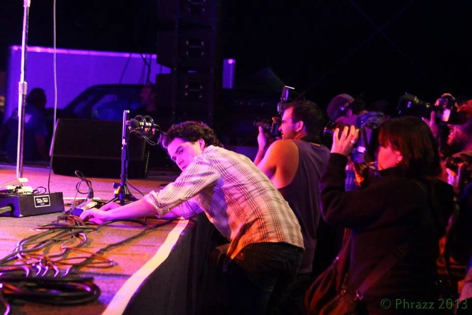 recording at Equifunk. photo by Phrazz