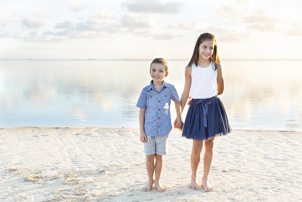 Destination Fine Art Family Photosession Photoshoot in Mauritius