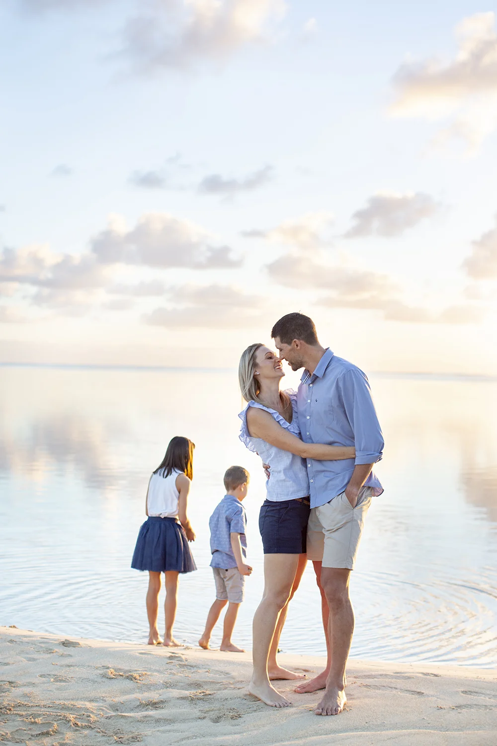 Destination Fine Art Family Photosession Photoshoot in Mauritius
