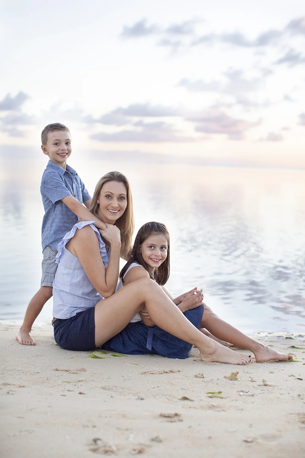 Destination Fine Art Family Photosession Photoshoot in Mauritius