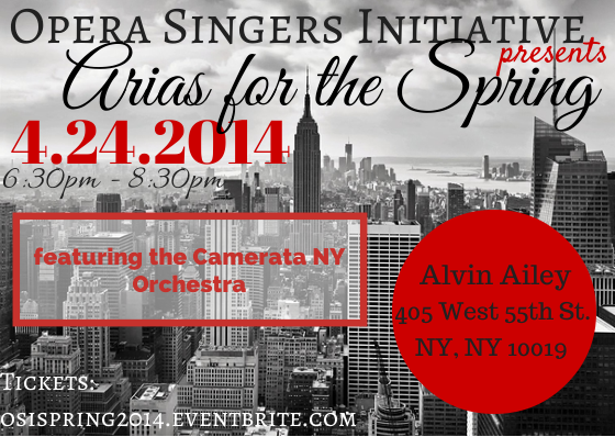 Opera Singer Initiative and Camerata NYC