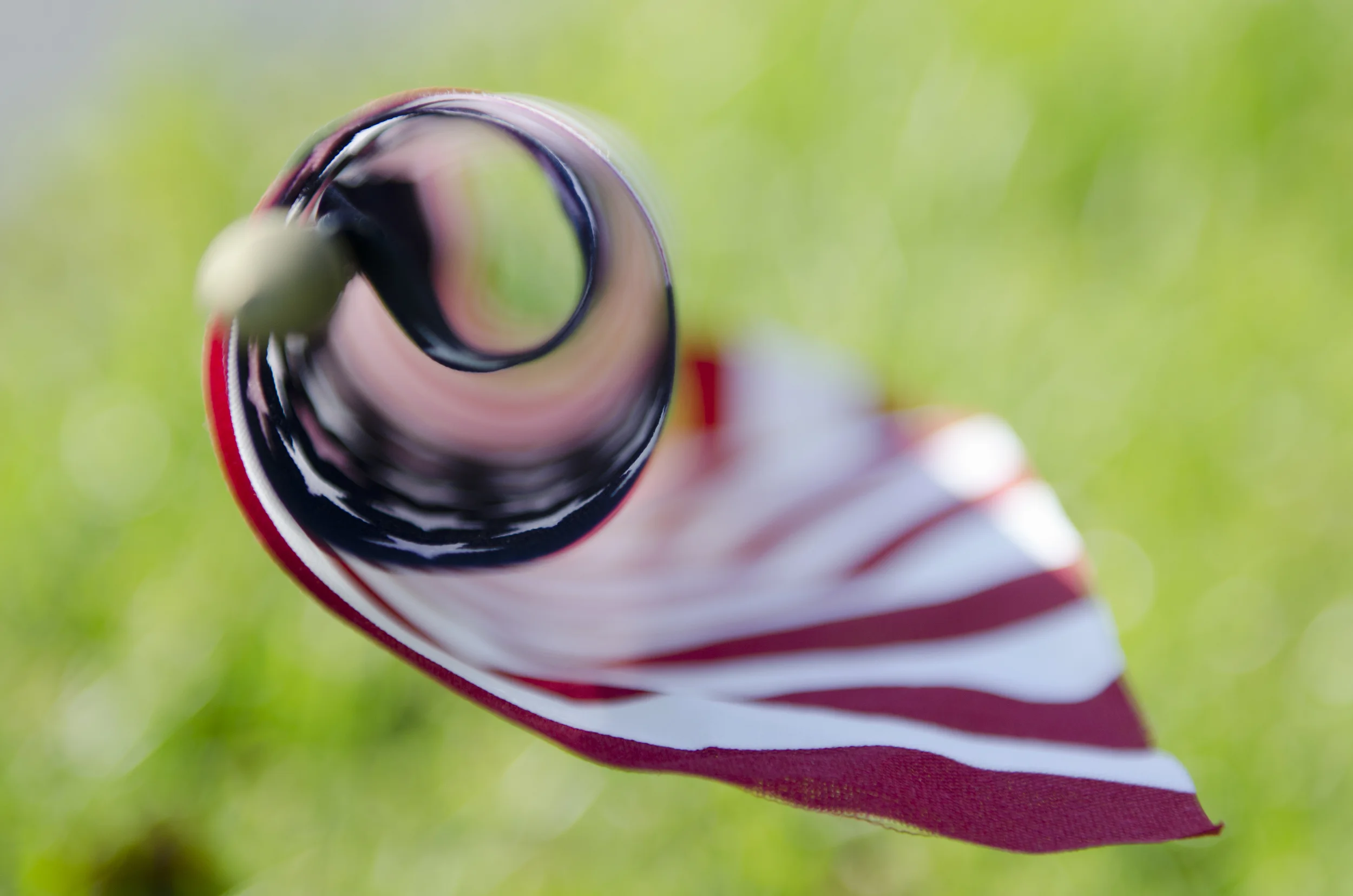  Democrats waved flyers&nbsp;in front of polling arenas, near lengths of waving wind-curled flags,&nbsp;educating people on the democratic votes on Tuesday, November 2&nbsp;2014.&nbsp; 