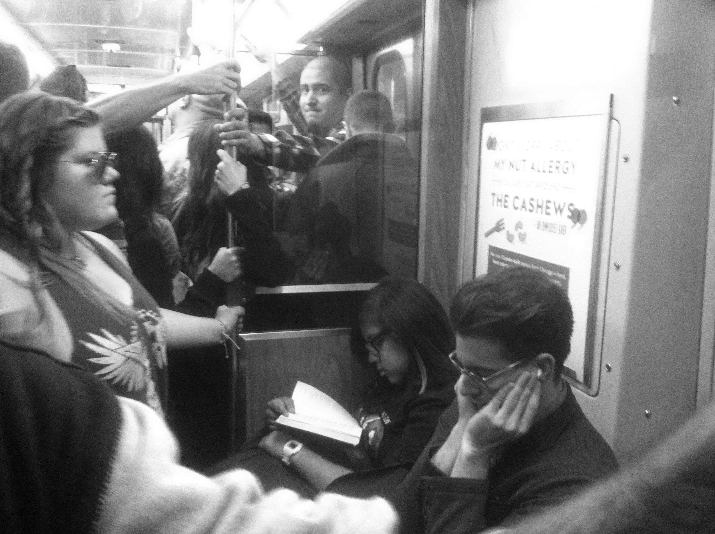  Found on a subway train in downtown Chicago in September 2013.&nbsp; 