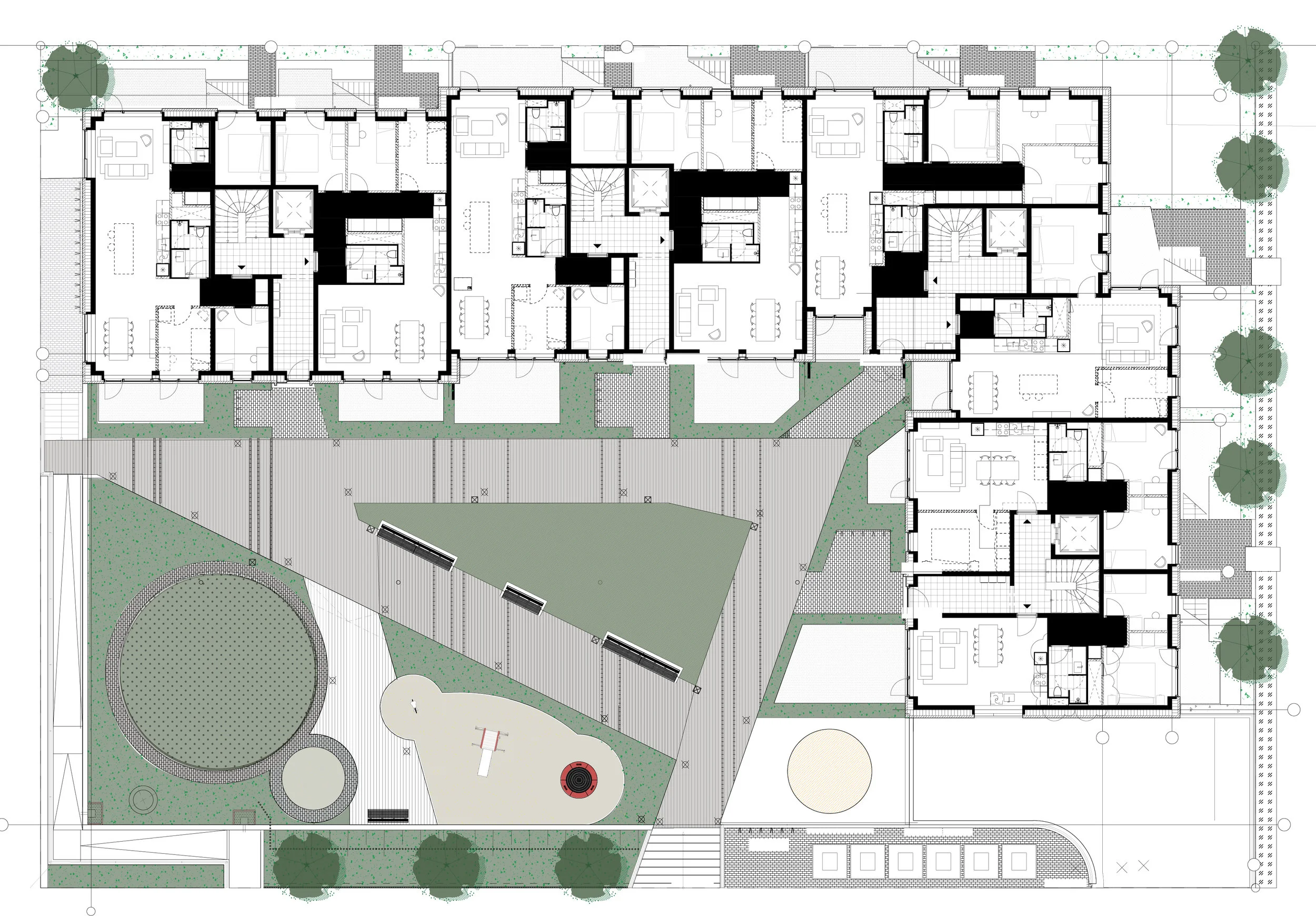 Plan: Gröning arkitekter & URBANlab nordic, 2018