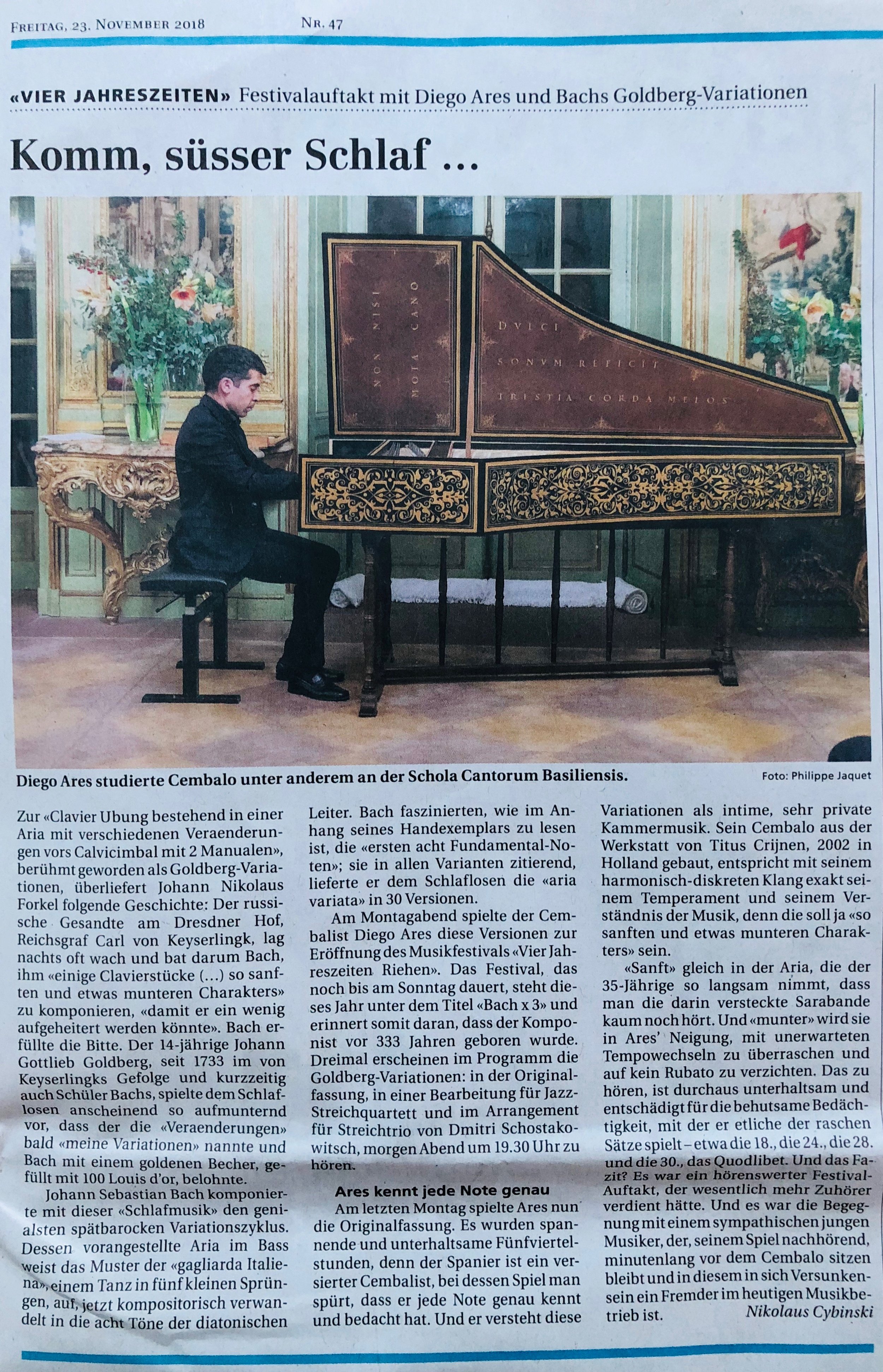 Riehener Zeitung 23.11.2018