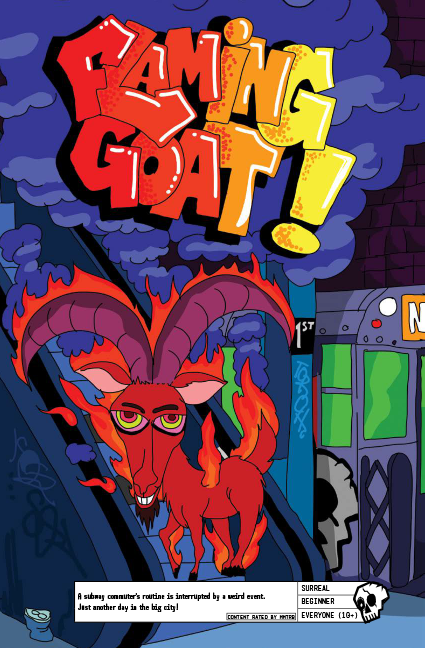 Flaming Goat!