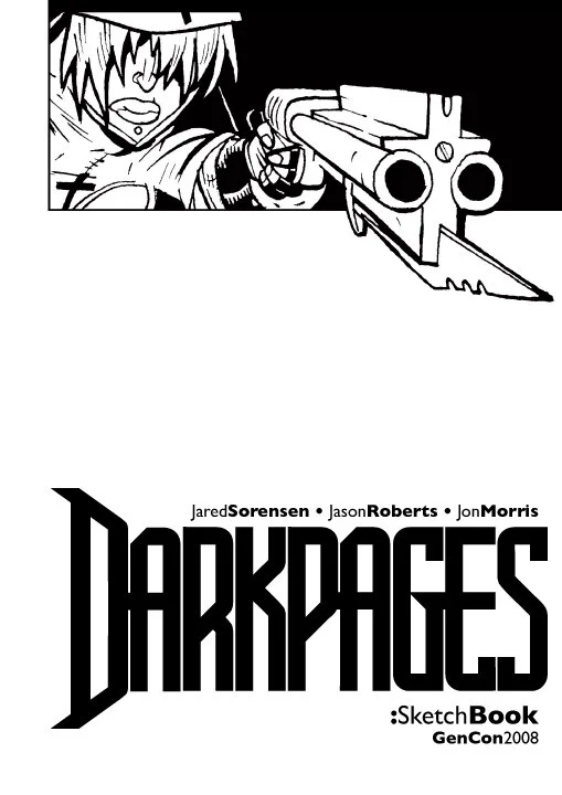 Darkpages: Sketchbook (GenCon 2008 ashcan)