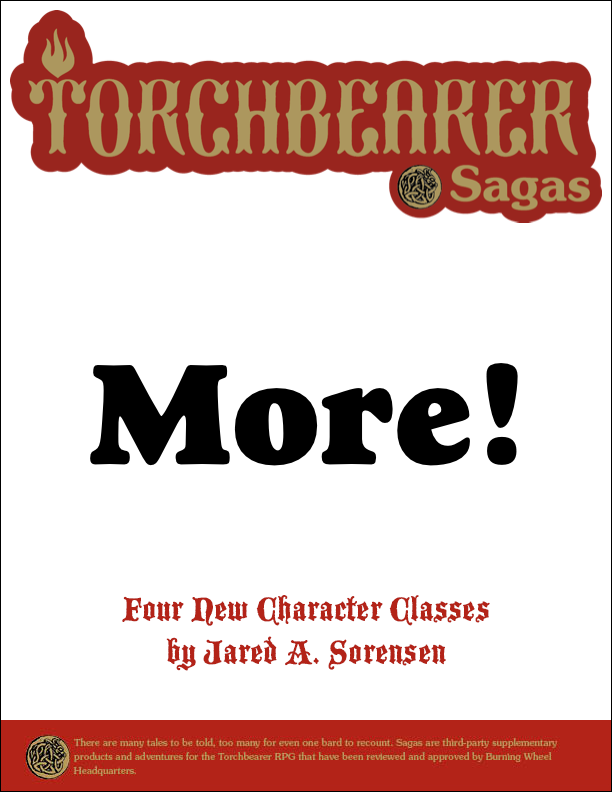 Torchbearer Sagas: More! (PDF)