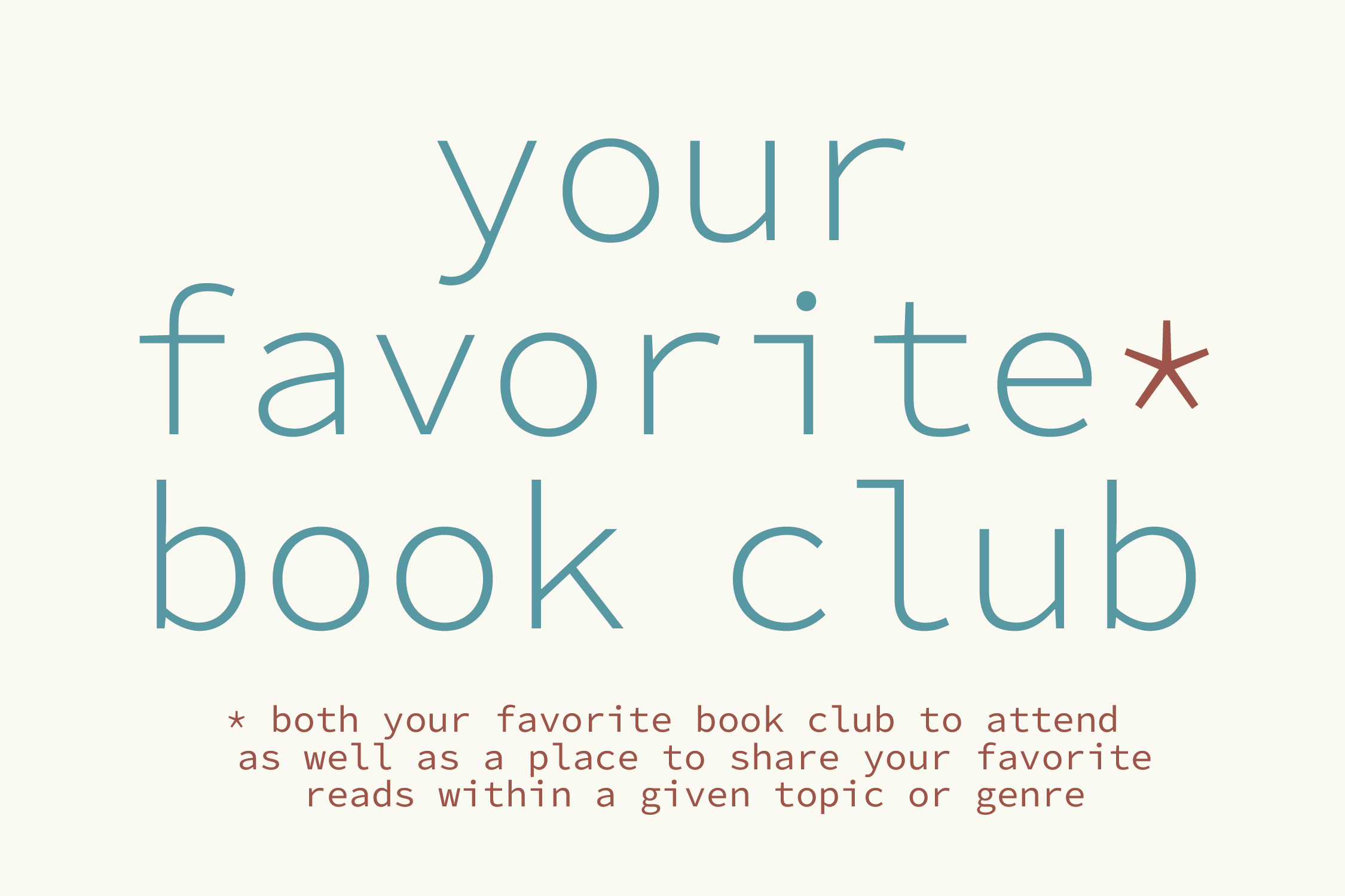 Your Favorite Book Club