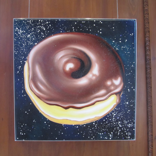 work by Kenny Scharf, Nassau County Museum of Art