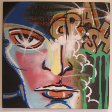 CRASH, Graffiti Painting