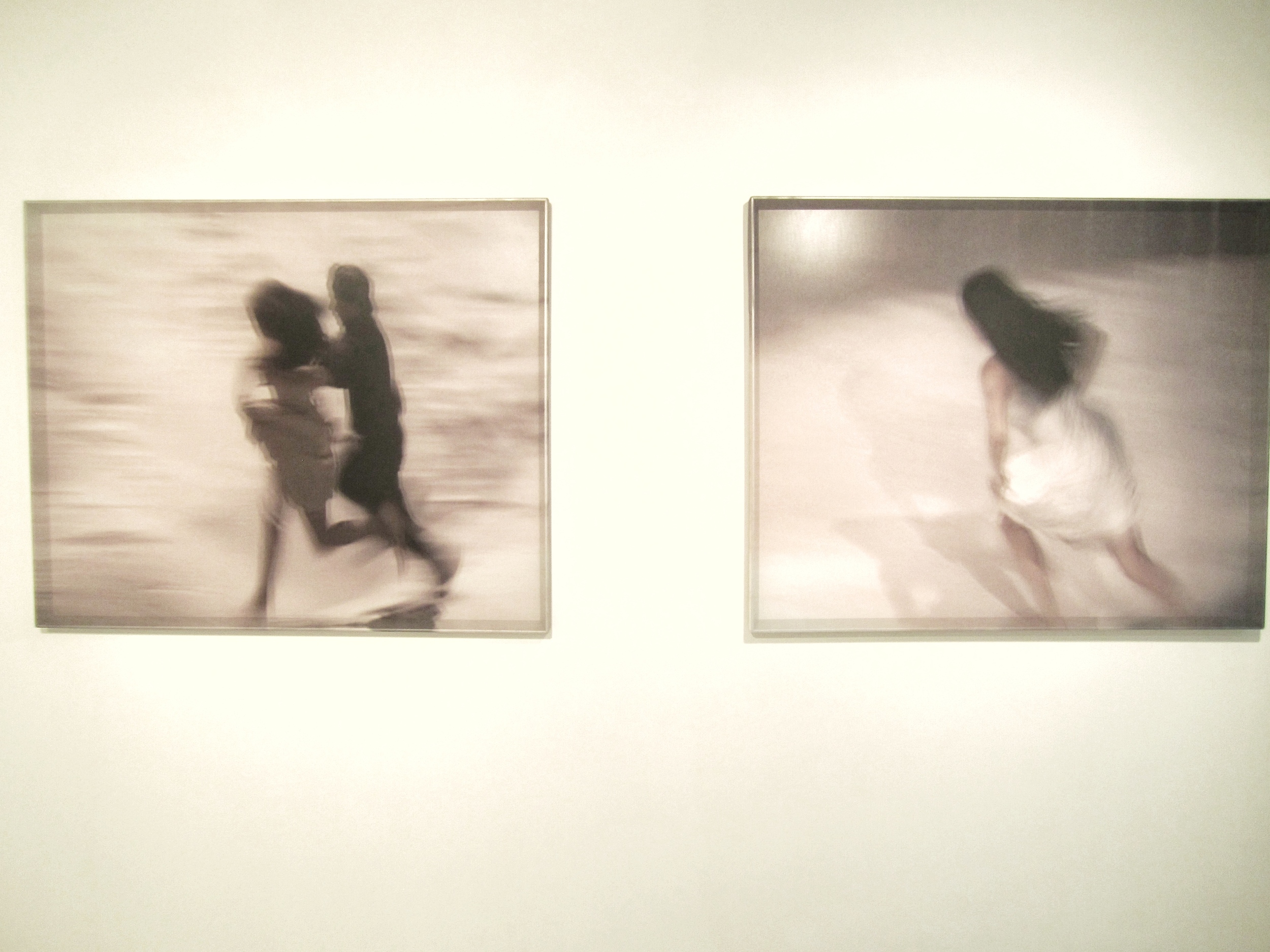 Lee Yanor, works from Draw the Line, c-print & print on voile