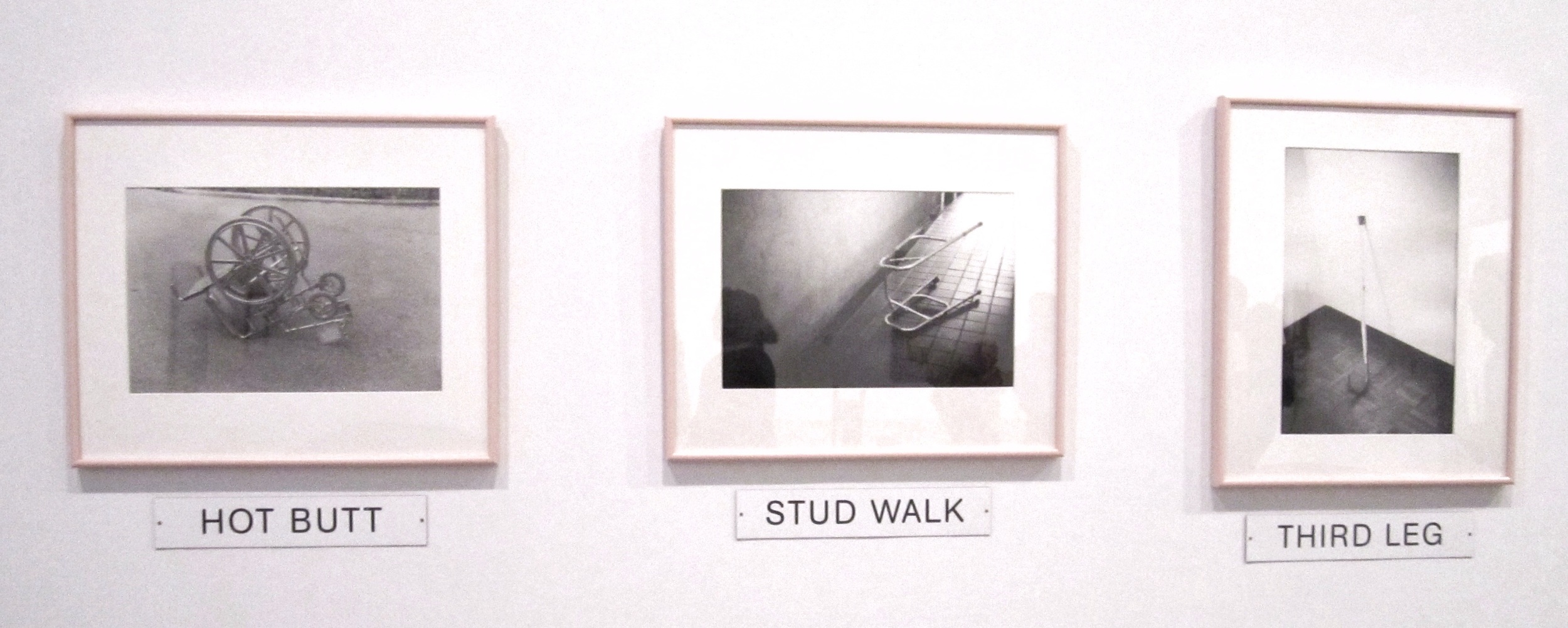 Ray Navarro, Equipped, 1990. Gelatin silver prints and plastic plaques