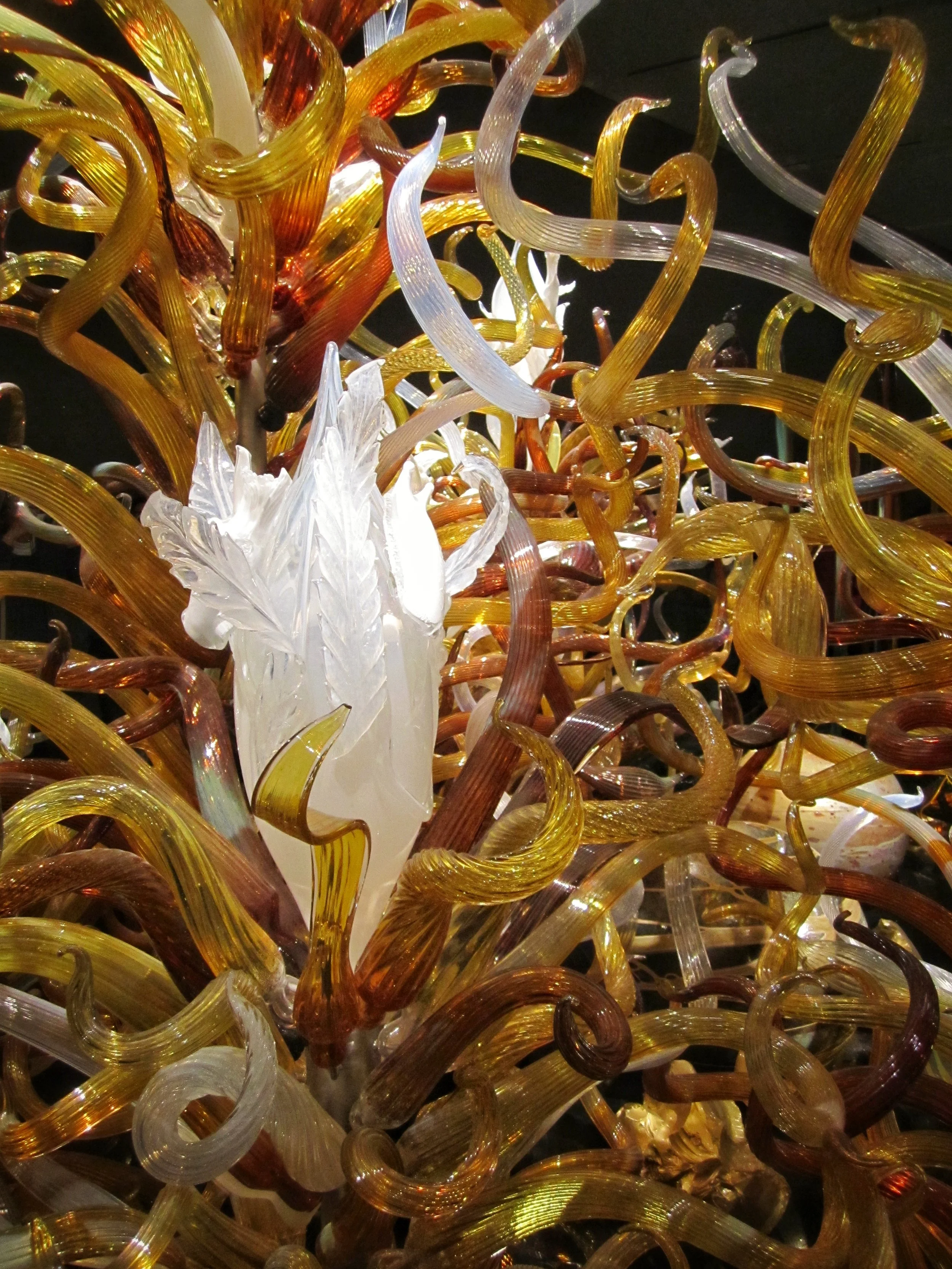 Another view of Chihuly's Laguna Torcello installation 