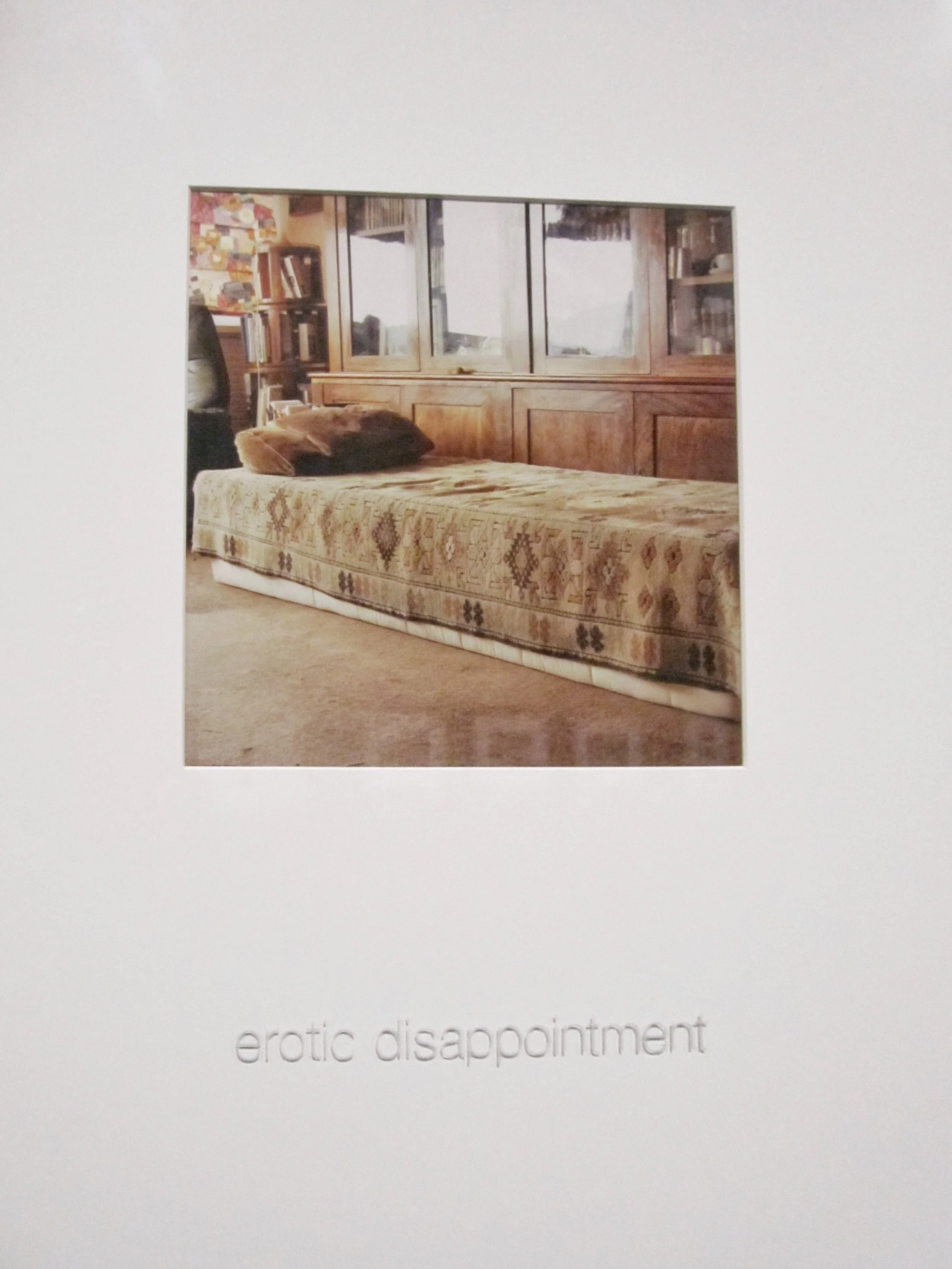Sorel Cohen, from es blessures de l'expérience, 9 chromogenic prints and etched glass, 1995-1996.