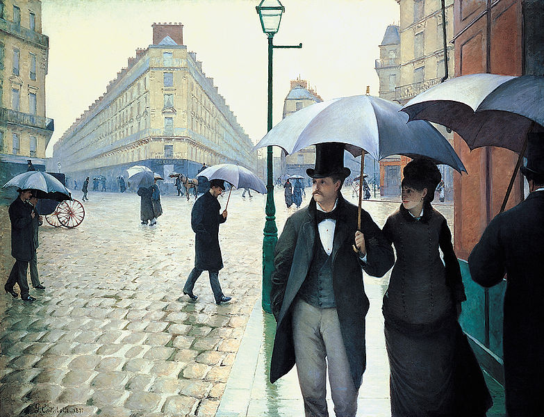 Gustave Caillebotte, Rainy Day, Paris (1877)