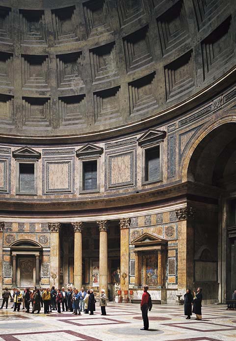 Thomas Struth, Pantheon, Rome (detail), (1990)