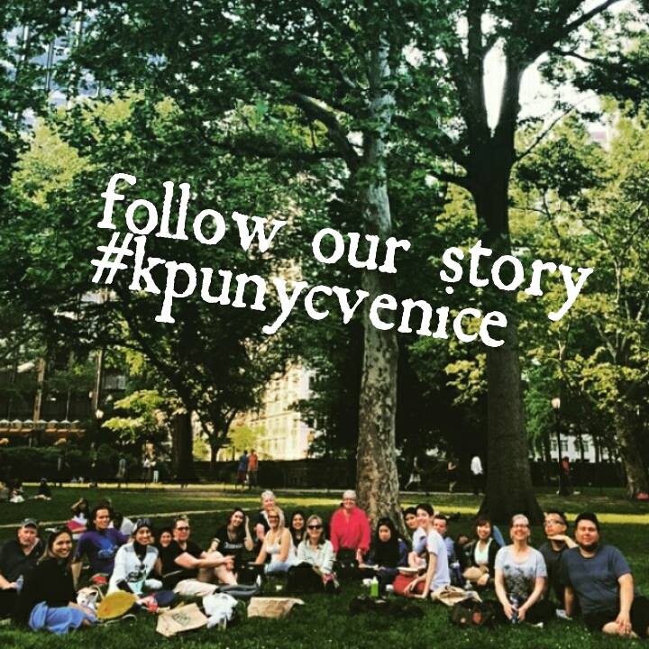   Follow our art adventure by&nbsp;  clicking through to our Instagram feed  &nbsp;of shared images with the hashtag #kpunycvenice  