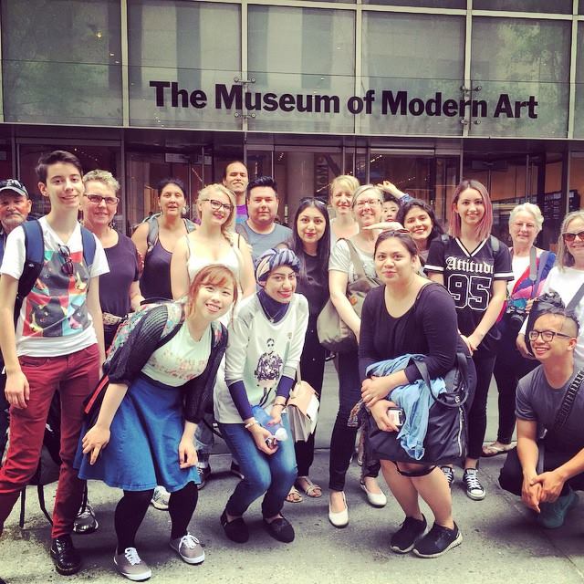   Click on the image to see the first blog post for the trip, covering an Introduction to the first few days of the field school as we set out in search of our art adventure&nbsp;in NYC.&nbsp;  