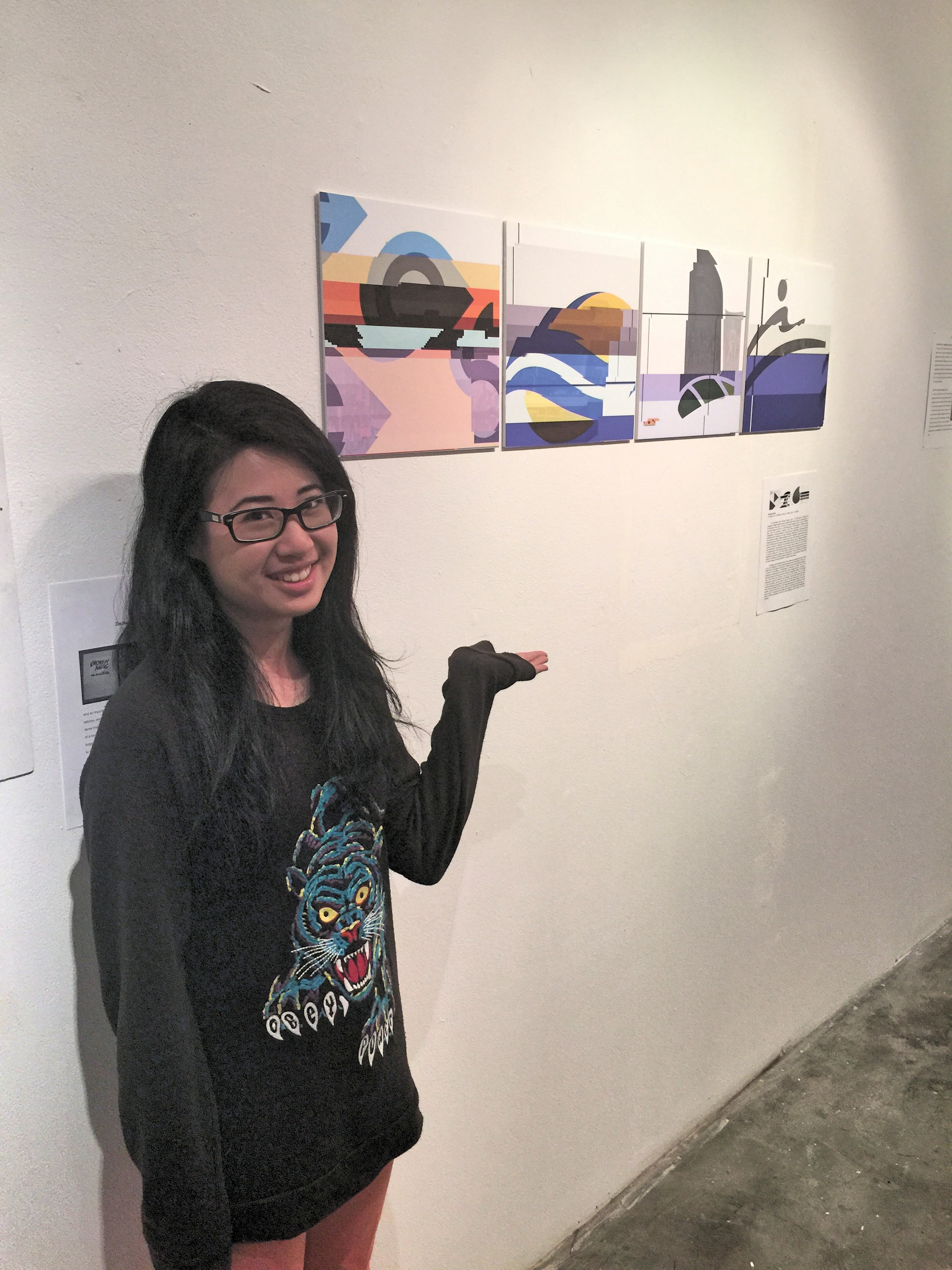 Zerlinda in conversation with Barrada's work, using the recent TransLink issues at home as her point of departure.