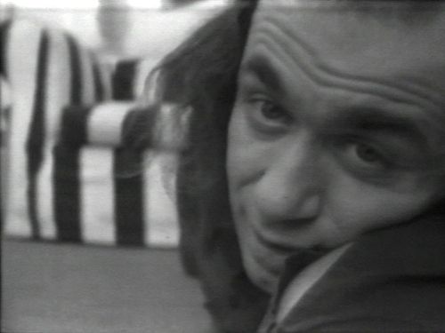 Eric was assigned Vito Acconci's video art work Theme Song (1973).