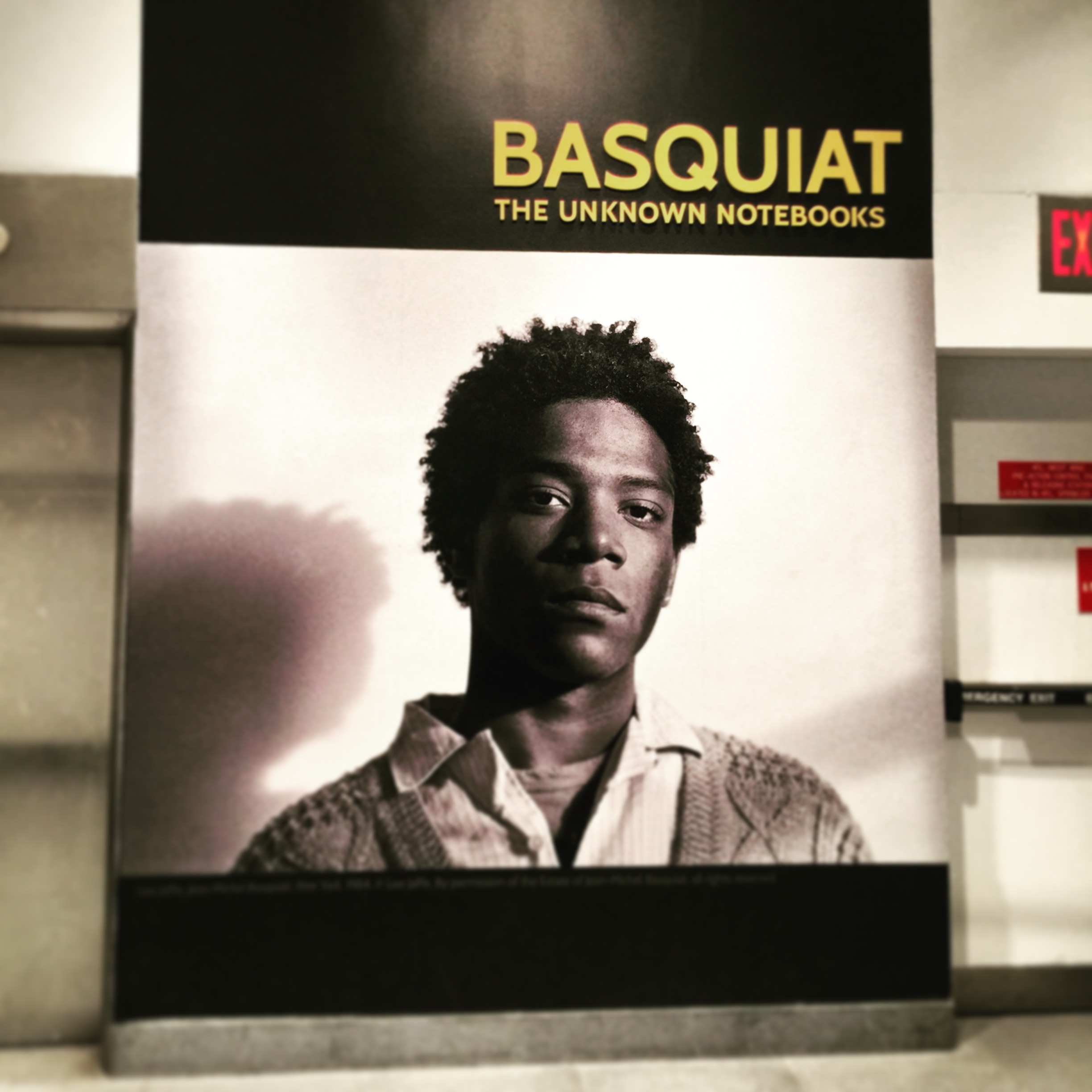 The Basquiat show was an important retrospective of the artist's notebooks and thought processes around his art practice.