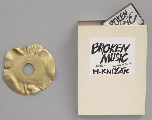 Angela was assigned Milan Knizak's Broken Music (1983) at MoMA.
