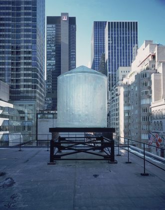 Durrah was assigned Rachel Whiteread's not so easy to locate Water Tower (1998) at MoMA.