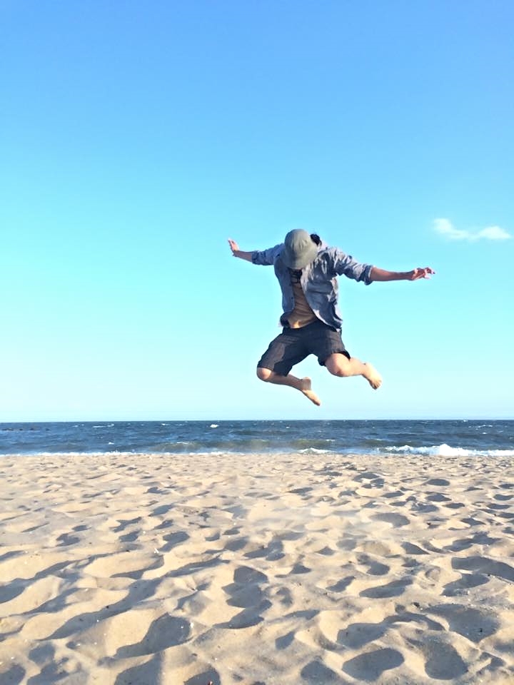 Cody enjoying Coney Island!