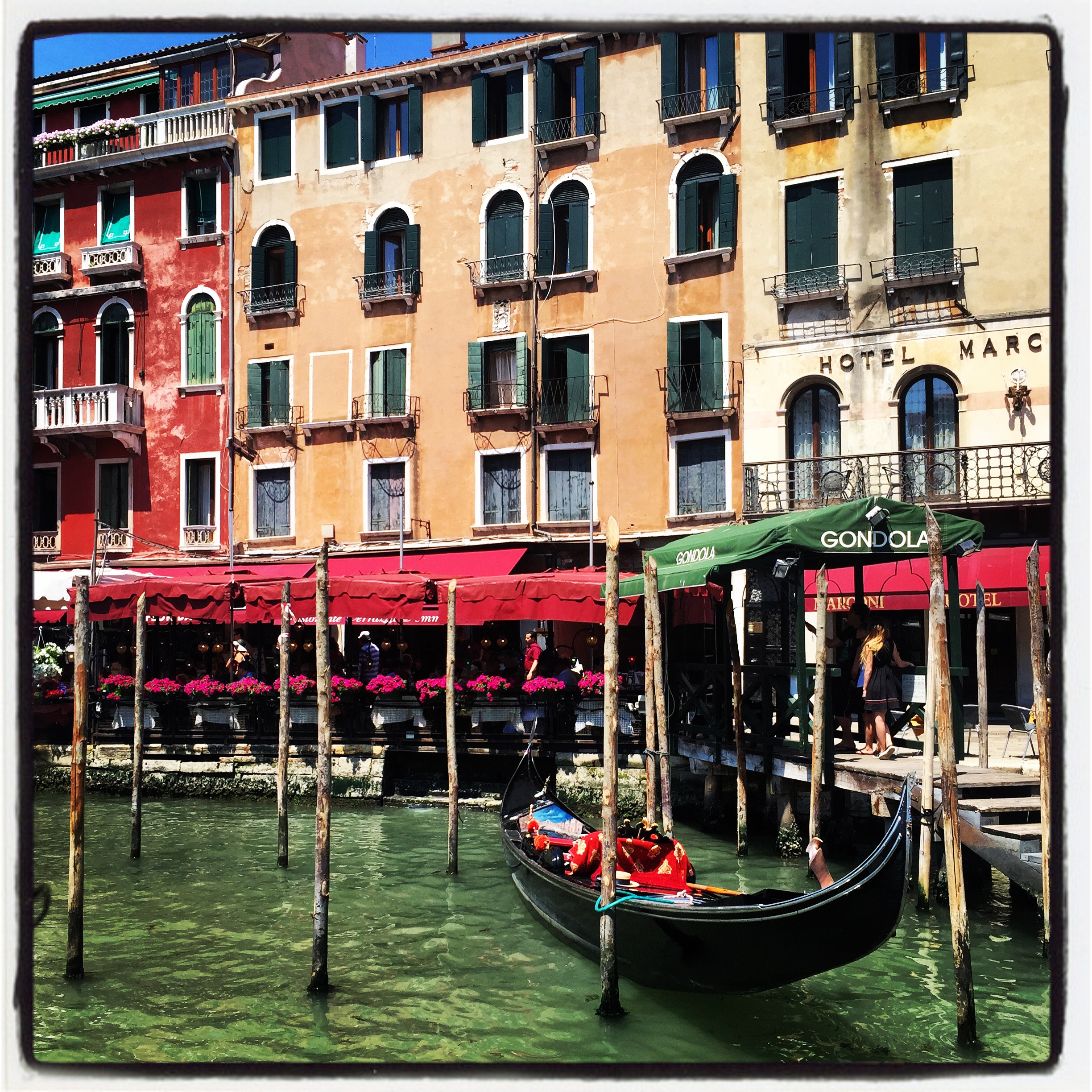 I captured this image from our vaporetto on the day of our arrival to Venice.