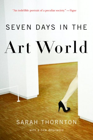 Sarah Thornton's book was one of the books that was assigned for reading in the pre-departure classes. Her final chapter on the Venice Biennale is eye-opening and highly recommended. 