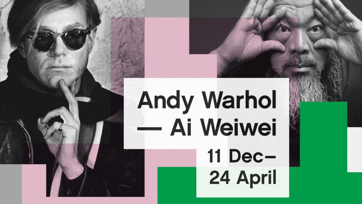 Andy meets Weiwei.... I would want to be a fly on that wall.