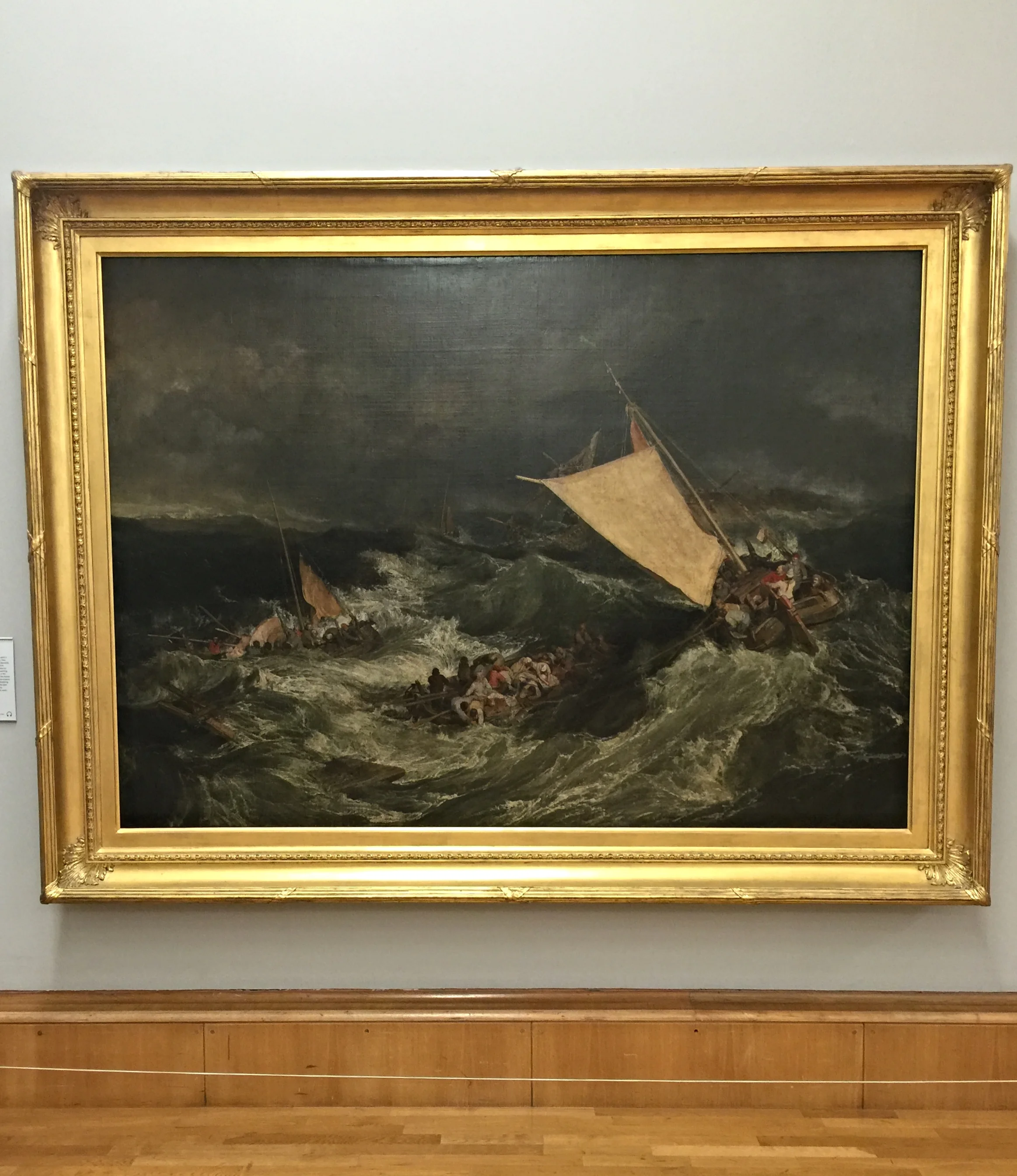 J.M.W. Turner, Shipwreck (1805)
