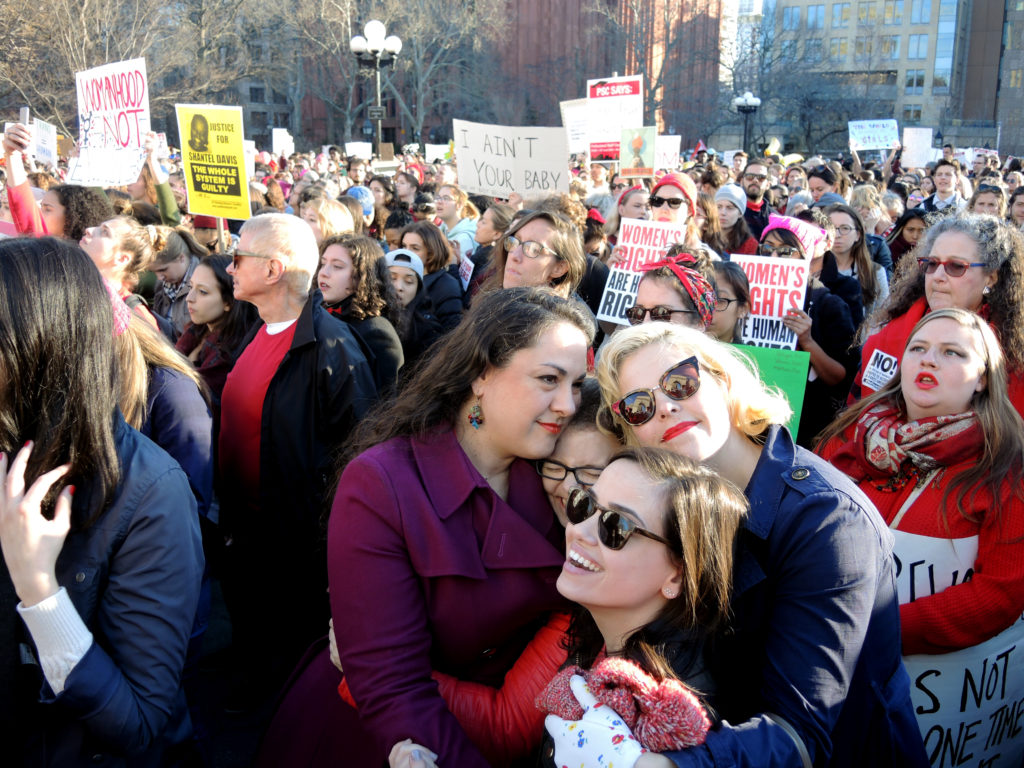 "How the Art World Took to the Streets for International Women’s Day"