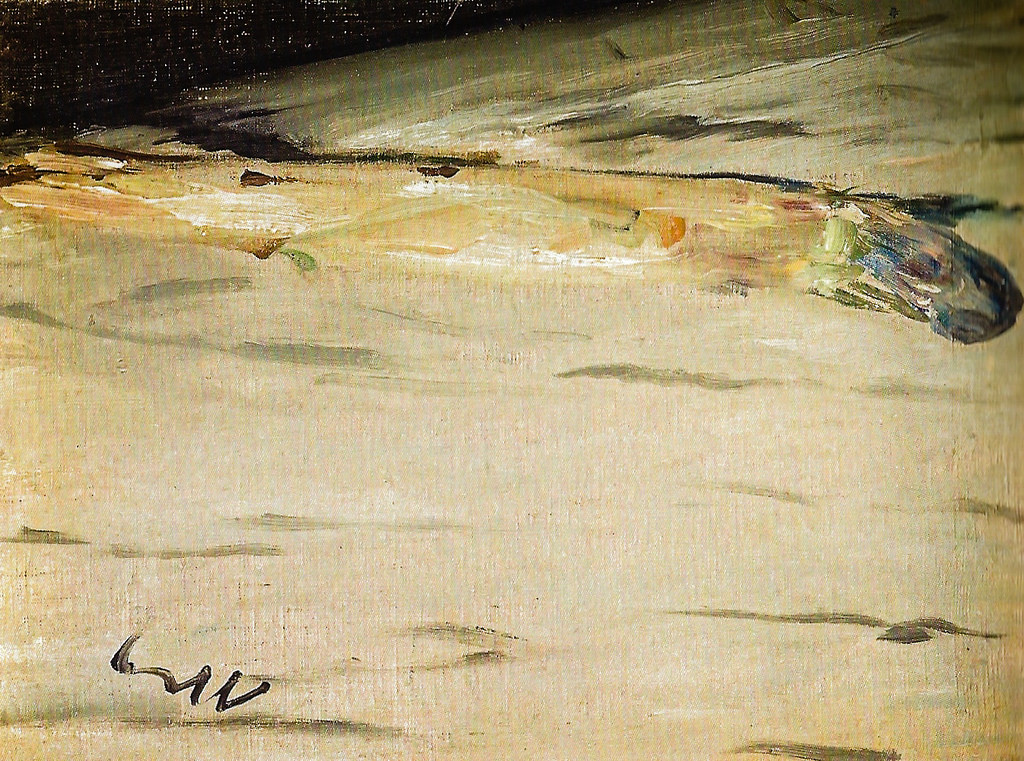 Edouard Manet, Asparagus (1880) was Kenneth's assigned painting from the Orsay collection.