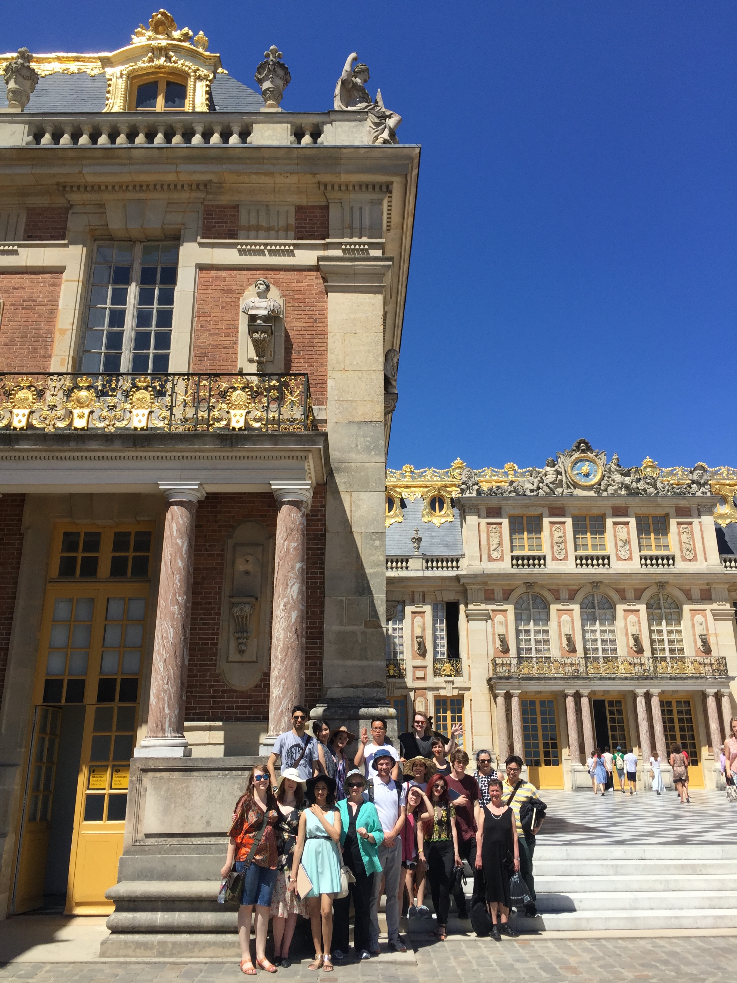 Our group did a day trip to the Palace of Versailles to visit the home of Louis XIV.