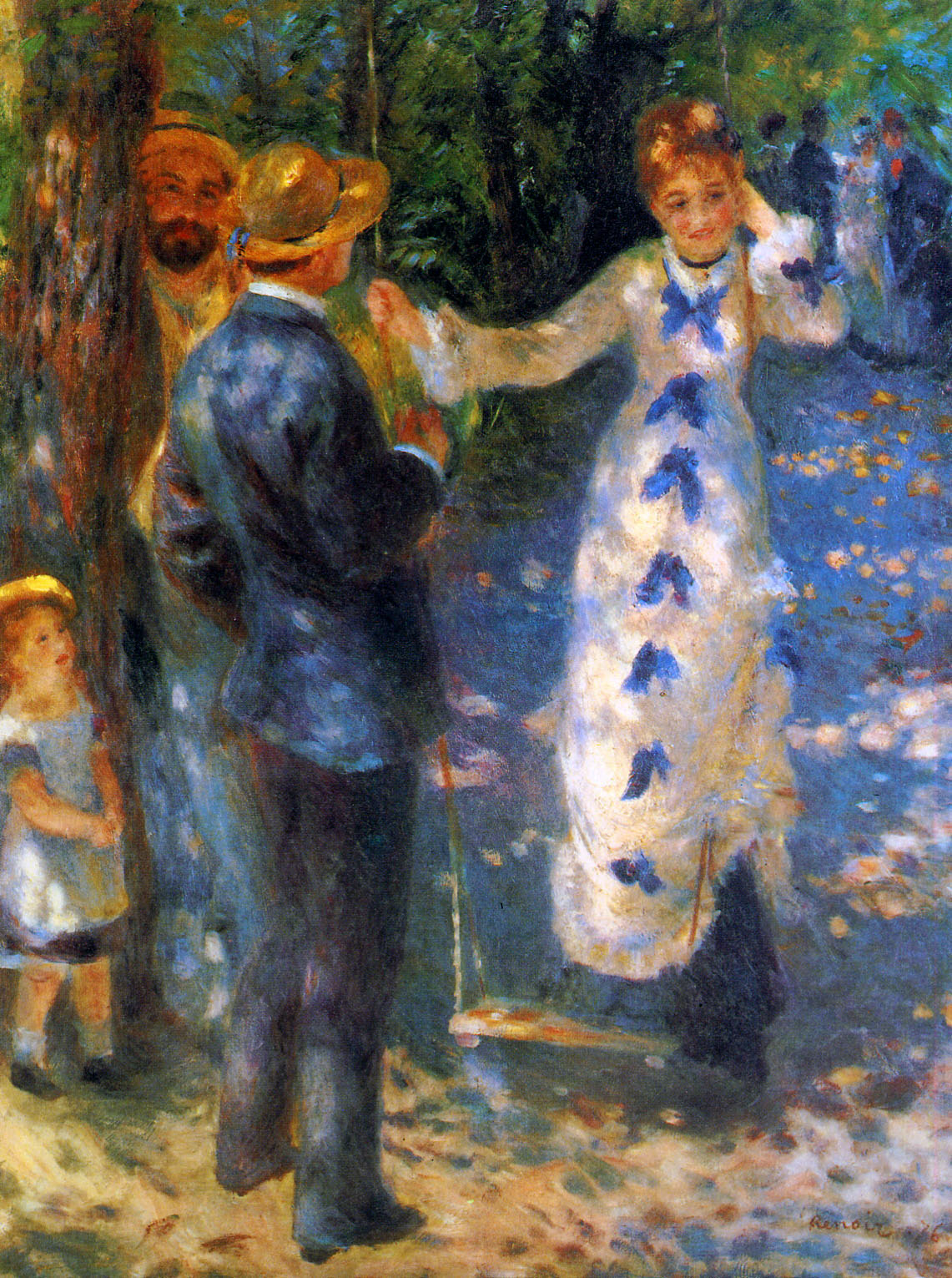 Pierre-Auguste Renoir, The Swing (1876) was Jenny's assigned artwork from the Orsay Museum.