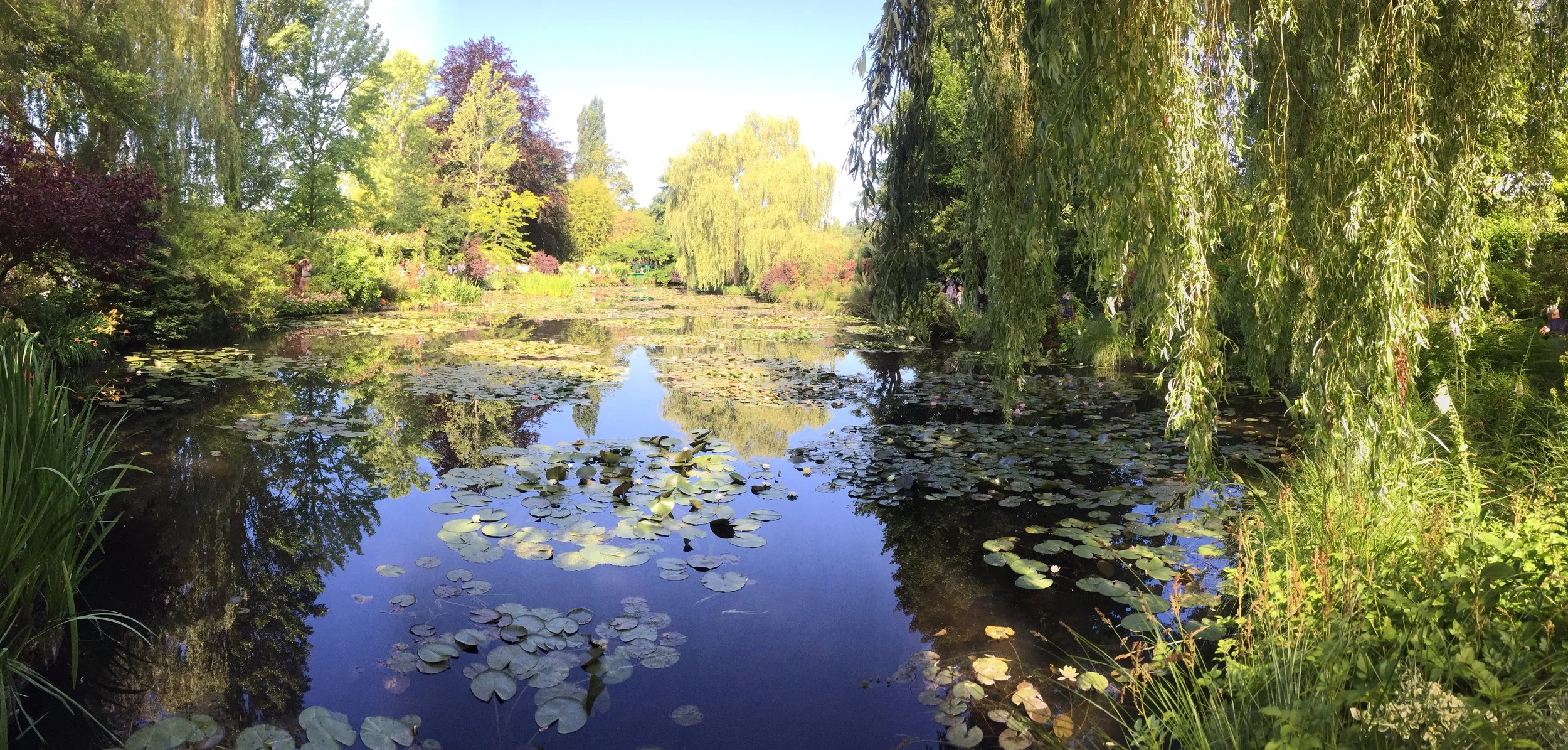 Traveling out to Giverny to see and experience Monet's gardens.
