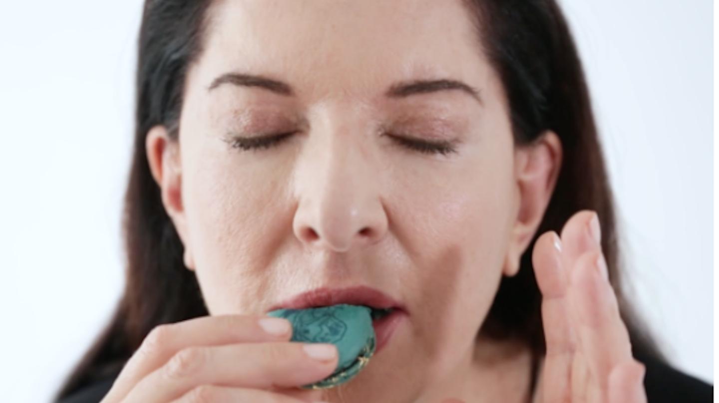 "Marina Abramović is Selling Macarons That Taste Like Her"