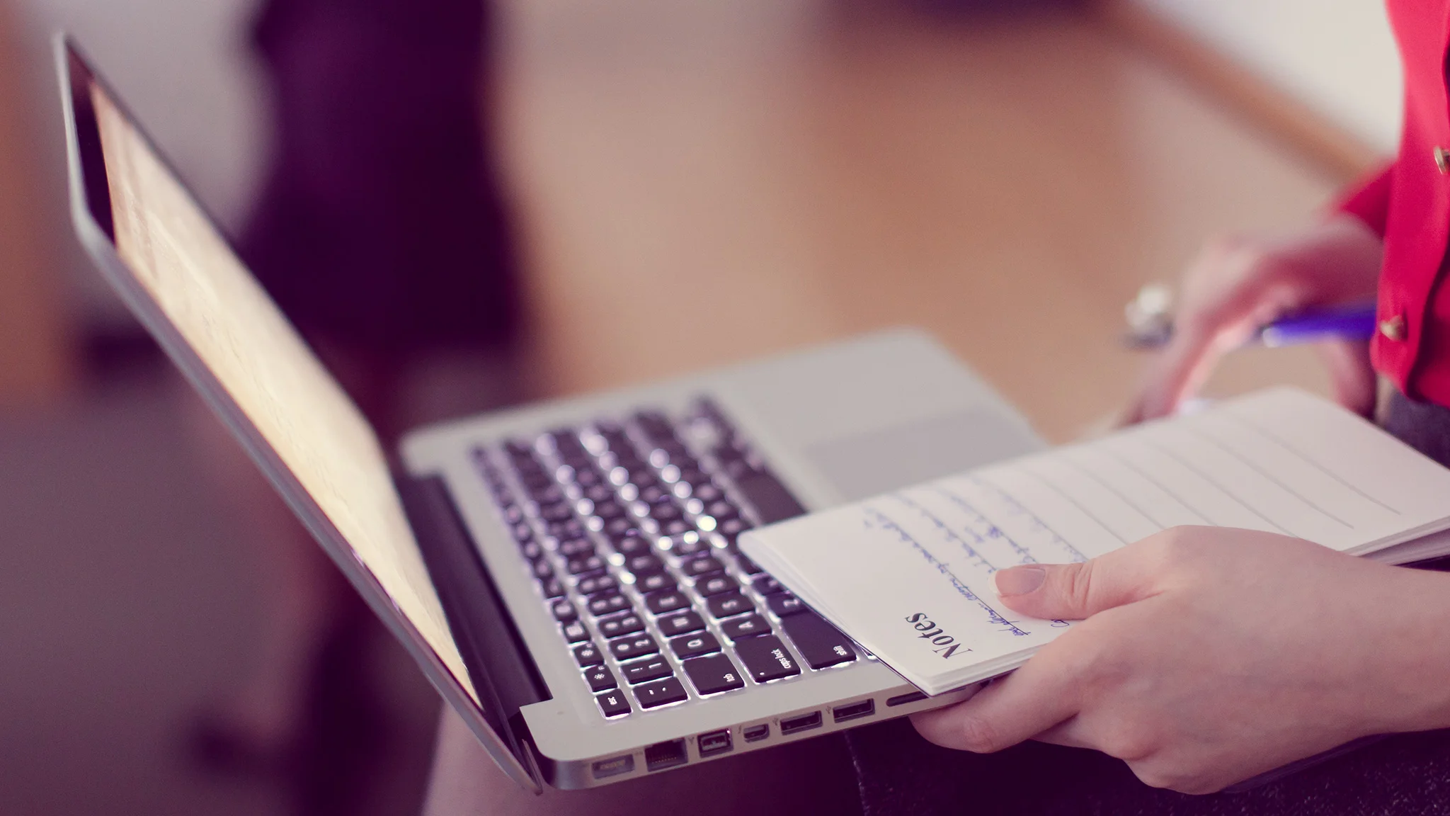 Taking notes by hand takes account of an entirely different set of kinetic actions than typing on a computer. Don't believe me? Try brainstorming or conceptualizing an idea using only a keyboard and see how limited your possibilities for expression are. 