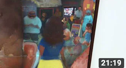 "Michael Alvarez "We’re Out Here" at Marlborough Contemporary (VIDEO)"