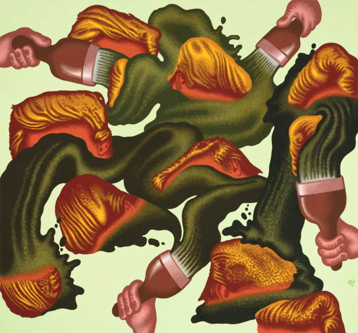 "These Trump Paintings Are a Highlight of the ADAA Fair"