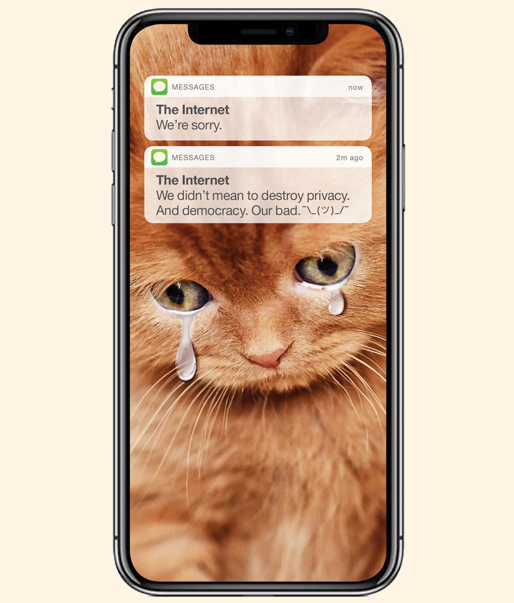 "The Internet Apologizes …"