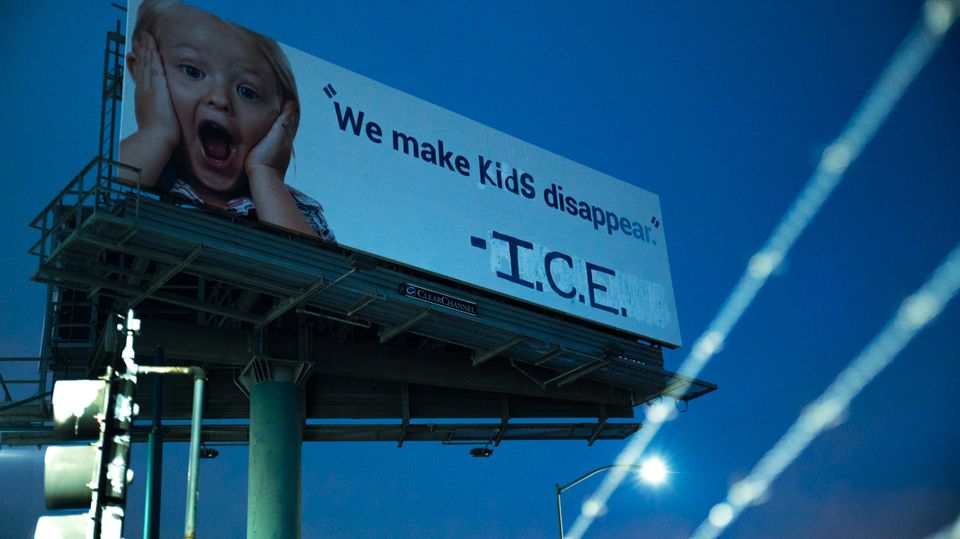 "Artist collective tackles 'disappearing kids' under US immigration policy"