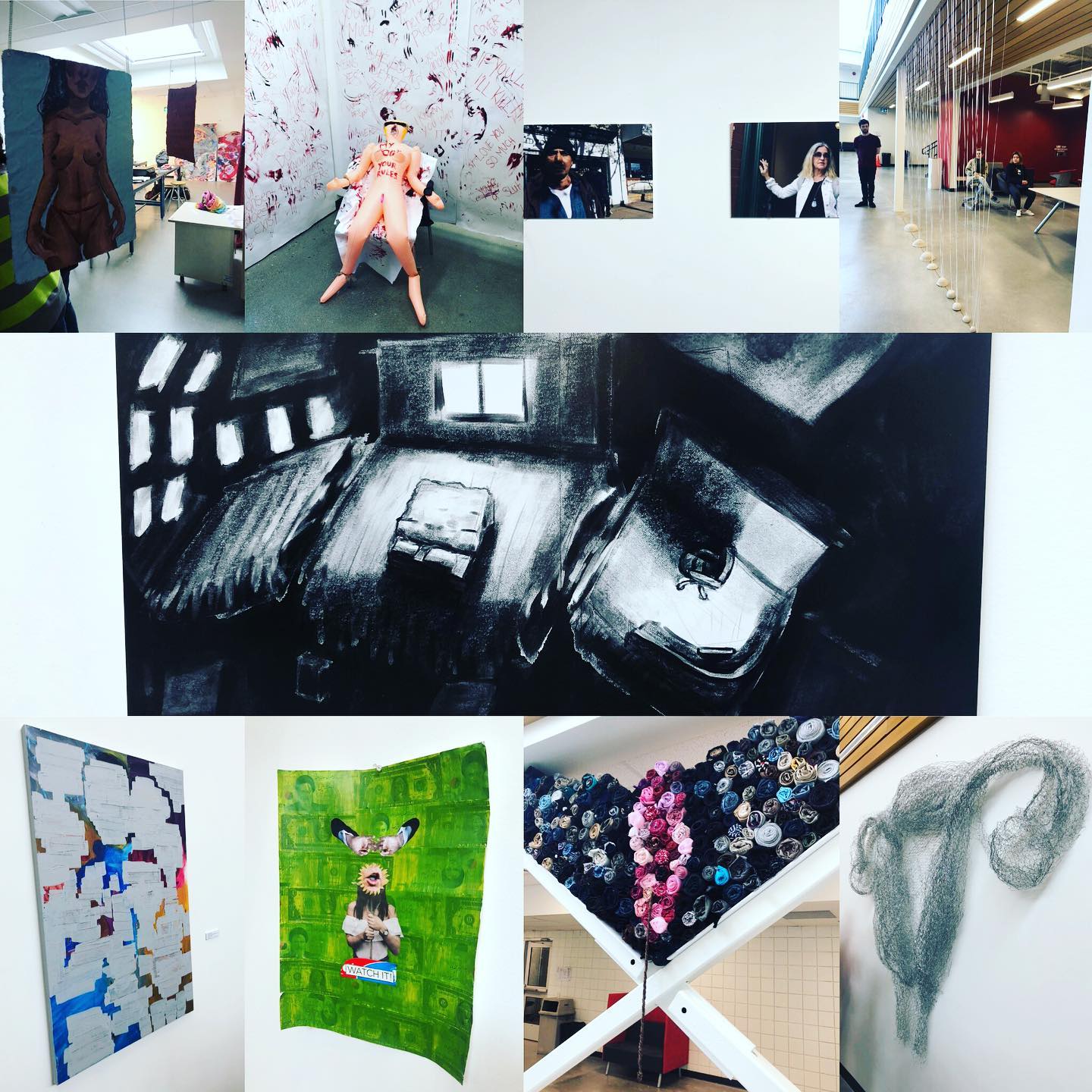 Studio critique of final projects produced in a tight time-frame of under three weeks. Learn more about each project as student bios are published on my blog through the month of June.