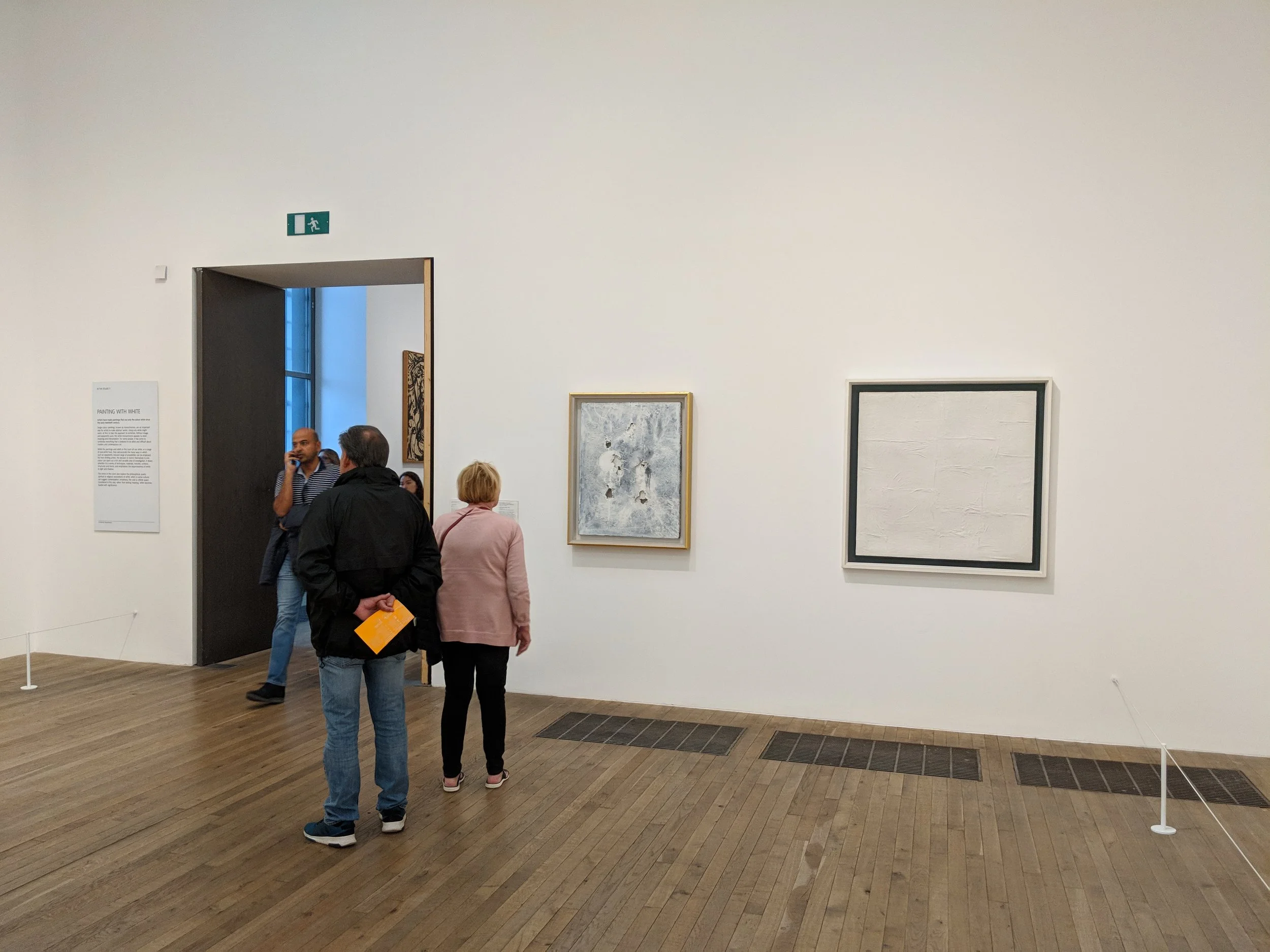 Piero Manzoni’s Achrome (1958) at the Tate Modern