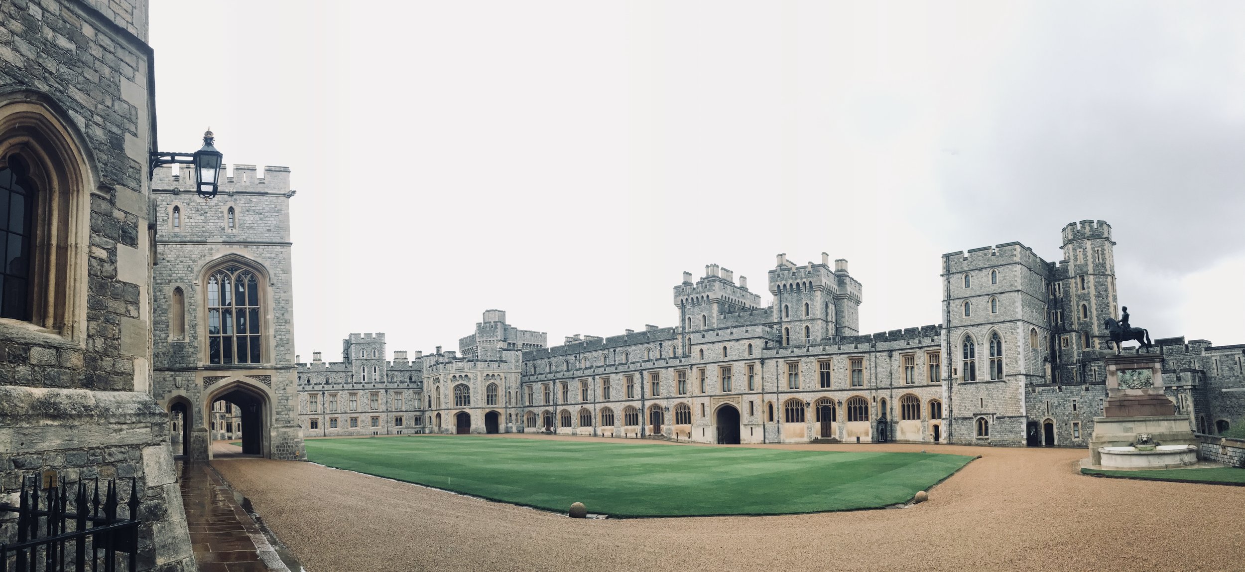 Panoramic view of Windsor Castle